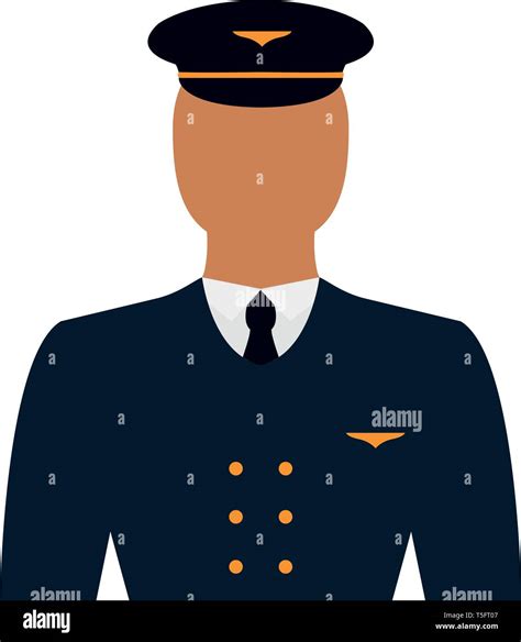 Pilot Uniform Stock Vector Images Alamy