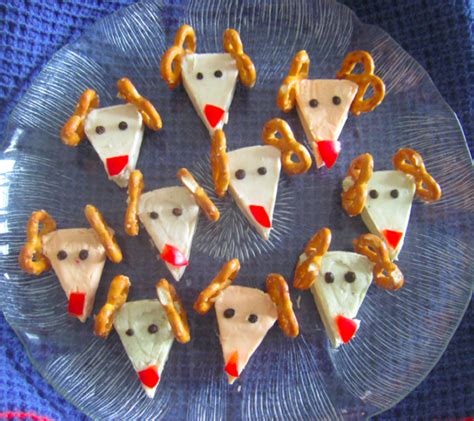 How To Make Reindeer Cheese Triangles 12 Steps With Pictures