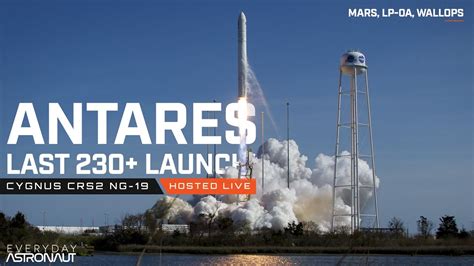 Watch The Last Antares Rocket Fly For NASA To The ISS NG YouTube
