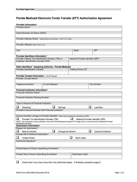 Ahca Form 2200 0003 Fill Out And Sign Online Dochub