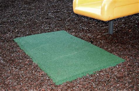 Playground Swing Mats Rubber Safefy Mats For Swings And Slides