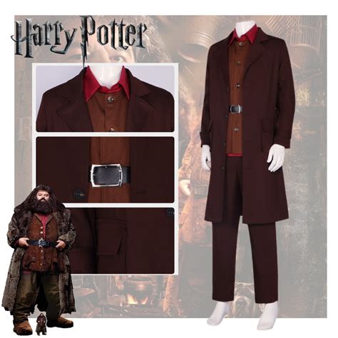 Hagrid Cosplay Costume With Exquisite Details And Fine Craftsmanship
