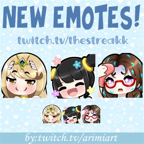 🎄arimiart🎄ᓚᘏᗢ🎄 On Twitter Commission Emote Thank You Thestreakk For