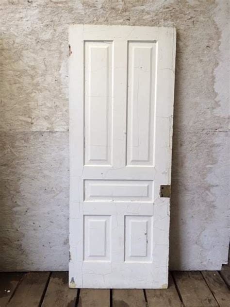 Ic1415 Antique Five Panel Solid Interior Door 31125 X 78875