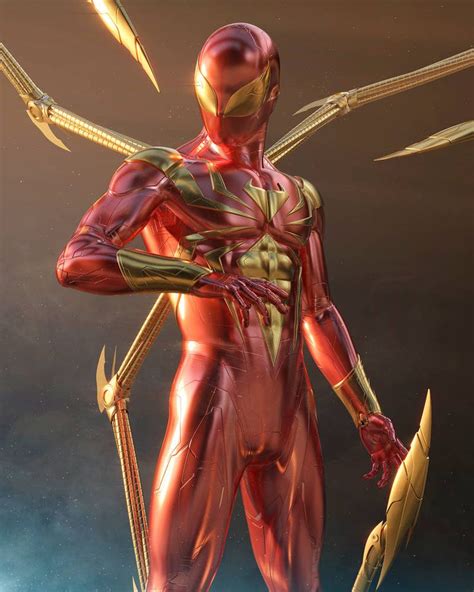 Pin By Rex99 On Marvel Heros Iron Spider Suit Marvel Spiderman Art
