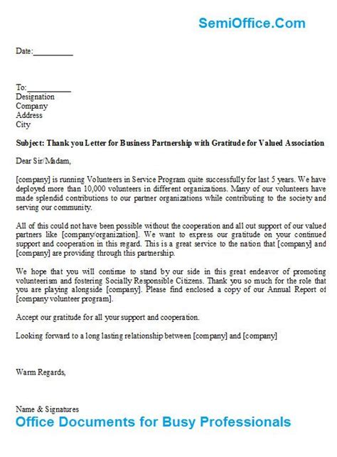 Thank You for Your Support Letters Unique Thank You Letter for Business