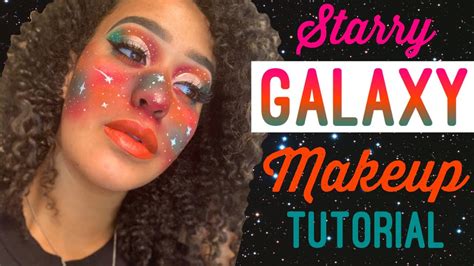 Starry Galaxy Makeup Tutorial Youtube