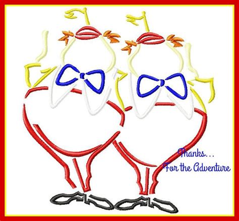 Alice In Wonderland Tweedle Dee And Tweedle Dum Sketch Digital Etsy