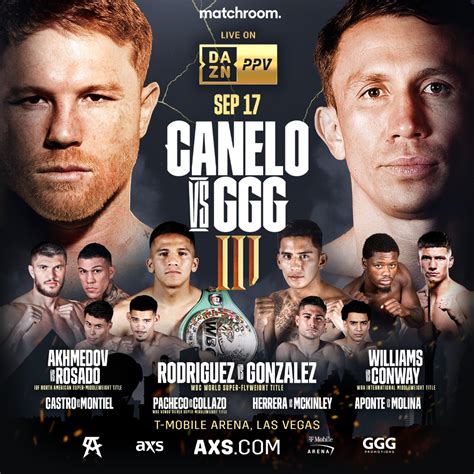Canelo Vs Ggg 3 Undercard Complete Real Combat Media