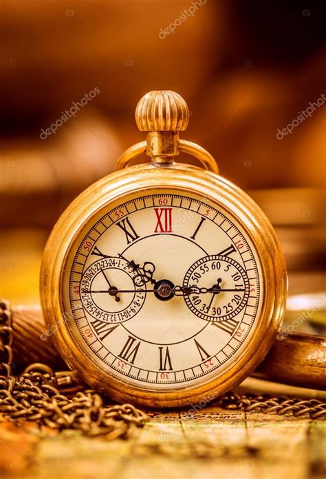 Vintage Pocket Watch Stock Photo By ©cookelma 126259442