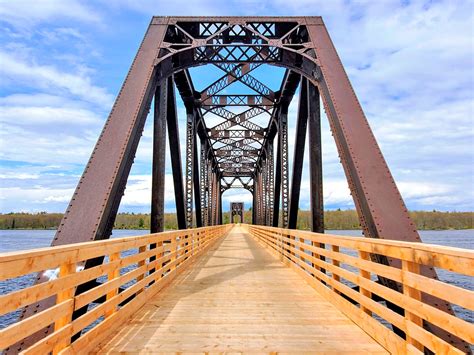 Morris Island Train Bridge Across The Ottawa River Flickr