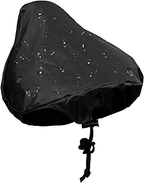 Waterproof Bike Seat Cover With Drawstring Protective Water Resistant Bicycle Saddle Rain Dust