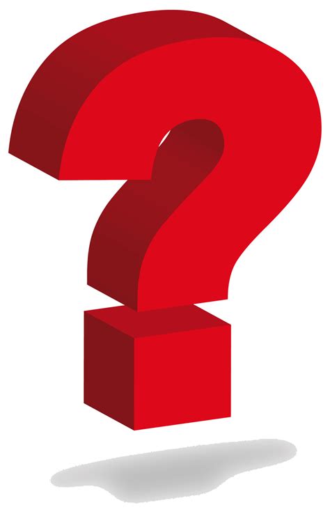 Red Question Mark Png Png Transparent Image Download Size 1000x1551px