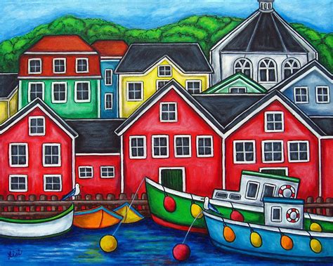 Colours Of Lunenburg Nova Scotia And All The Beautiful Colours Fine