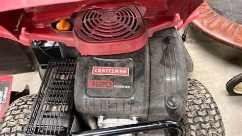 Craftsman Rer 1000 Lawn Mower 420 Cc 30” Deck Rear Mount Motor