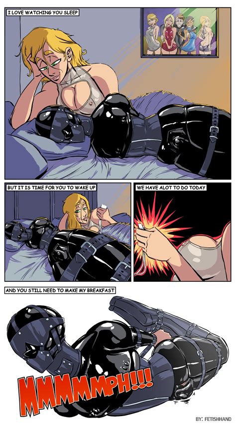 The Latex Couple Rise And Shine By Fetishhand Hentai Foundry