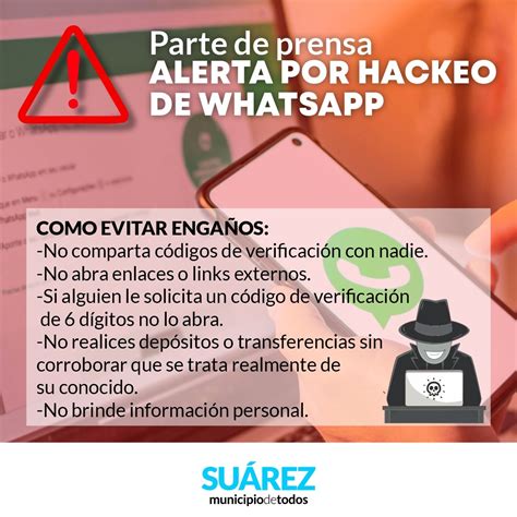 alerta por hackeo de whatsapp