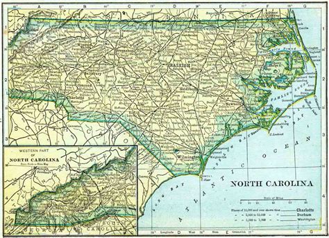 1910 North Carolina Census Map Access Genealogy