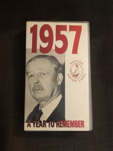 A Year To Remember 1957 Vhs Video British Pathe News History In Motion