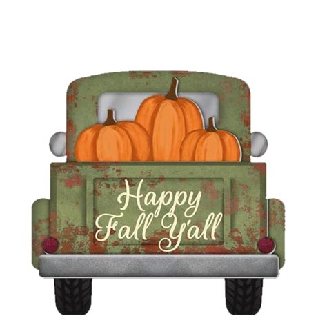 Pin By Carrie Miller On Fall Happy Fall Pumpkin Sign Truck Crafts