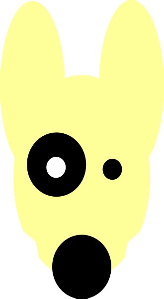 Yellow Cartoon Dog Head Clip Art At Vector Clip Art Online