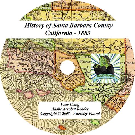 1883 Santa Barbara County California Ca History