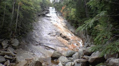 Ripley Falls White Mountain National Park New Hampshire Youtube