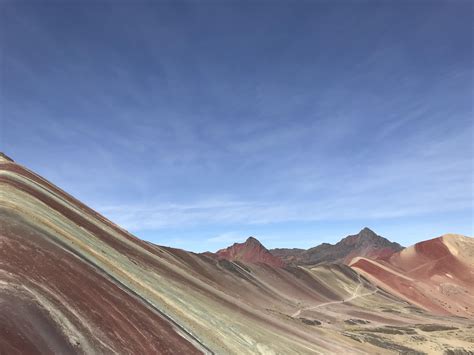 Vinicunca Rainbow Mountain In Peru 17000 Ft The Altitude Sickness