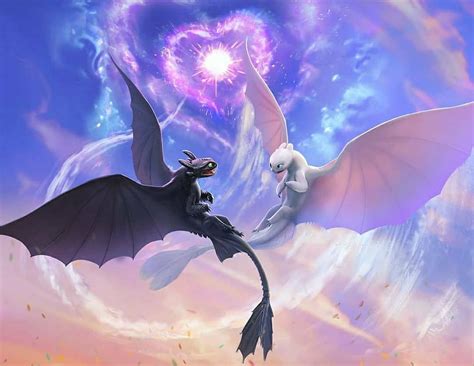 Toothless And The Lightfury Wallpapers Wallpaper Cave