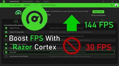 How To Use Razor Cortex To Boost Fps⬆️ Youtube