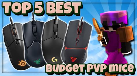 Top 5 Best Budget Mice For Minecraft Pvp Butterfly And Jitter Click Pvp