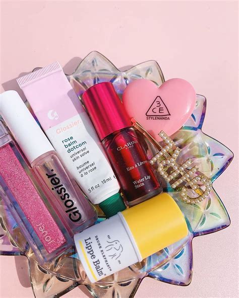 Novice About Beauty On Instagram “favorite Lip Balms And Lip Glosses 💘👄
