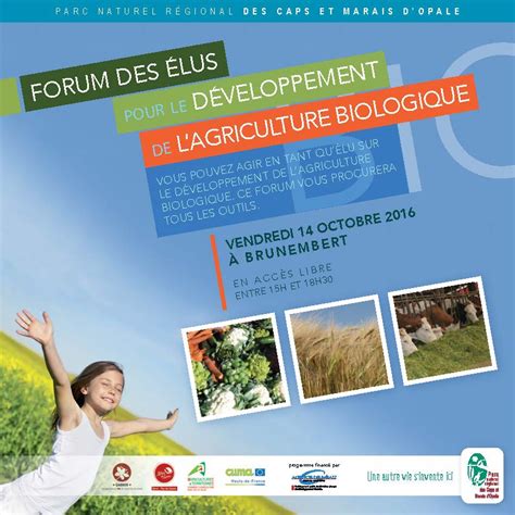 Forum Des élus Pour Le Développement De Lagriculture Biologique