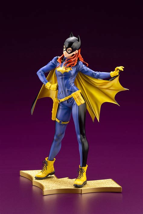 Kotobukiya Dc Comics Batgirl Barbara Gordon Bishoujo Statue Purple