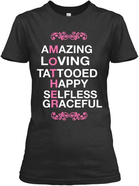 Tattooed Mom Limited Edition Teespring Mothers Day T Shirts Mothers Day Shirts Funny