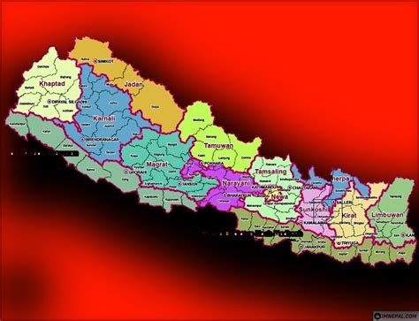 Map Of Nepal Everything About Nepal Map With Hd Images Imnepal