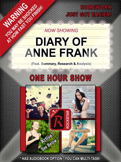She also wrote tales and planned to publish a book about her time in the secret annex. App Shopper: Diary of Anne Frank by Rockstar (Education)