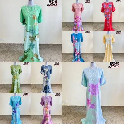 Kaftan Lengan Pendek Batik Kelantan Shopee Malaysia