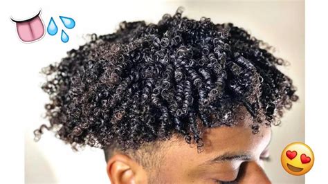 Apply conditioner and gel from roots to tips. 34 Top Pictures Curl Black Hair / Men S Natural Hair ...