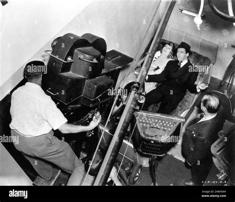Nd Cameraman Ernest Depew Filming Carole Lombard And James Stewart In