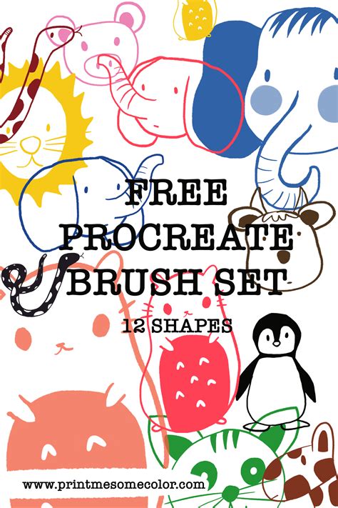FREE PROCREATE BRUSH SET | Free procreate, Procreate brushes, Procreate brushes free