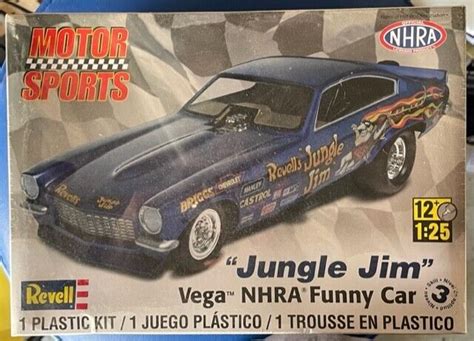 Revell Jungle Jim Vega Funny Car Model Kit Sib 125 Scale Ebay