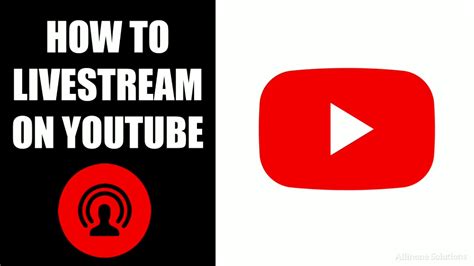 How To Livestream On Youtube Go Live On Youtube Youtube