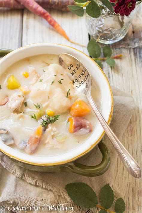 Leftover Turkey And Dumpling Soup