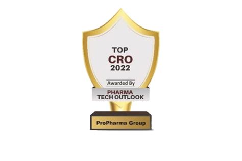 Propharma Group Named Top 10 Cro 2022 By Pharma Tech Outlook