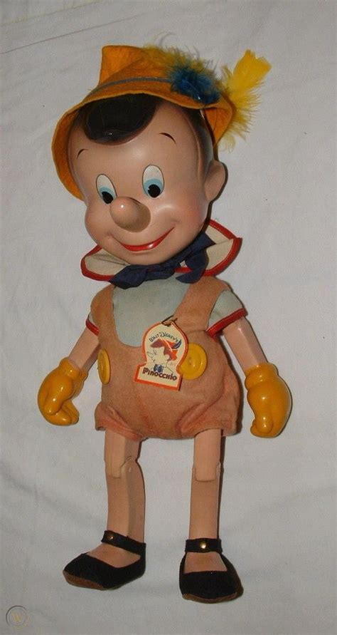 1930s Walt Disney Knickerbocker Huge 18 Inch Pinocchio Composition