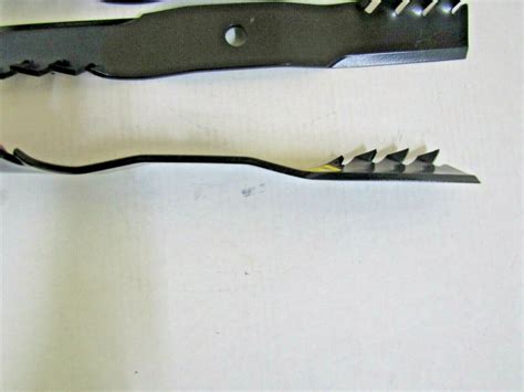 3 Xht Usa Mulching Blades Will Fit John Deere M145516 Uc22010 M143520