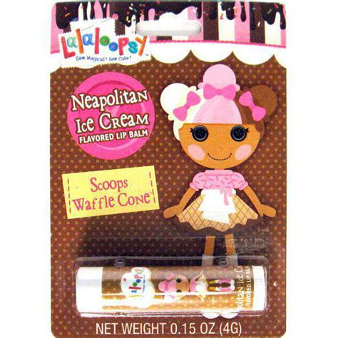 Lalaloopsy Neapolitan Ice Cream Lip Balm