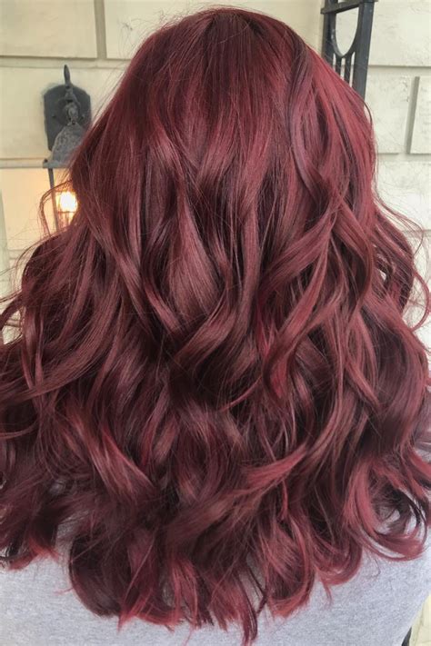 Dark Red Hair Color Looks That Are Right On Trend This Winter