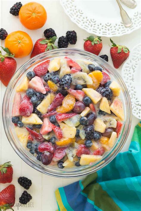 It's so easy to whisk this dressing together. (VIDEO) Creamy Fruit Salad Recipe & Vanilla Dressing
